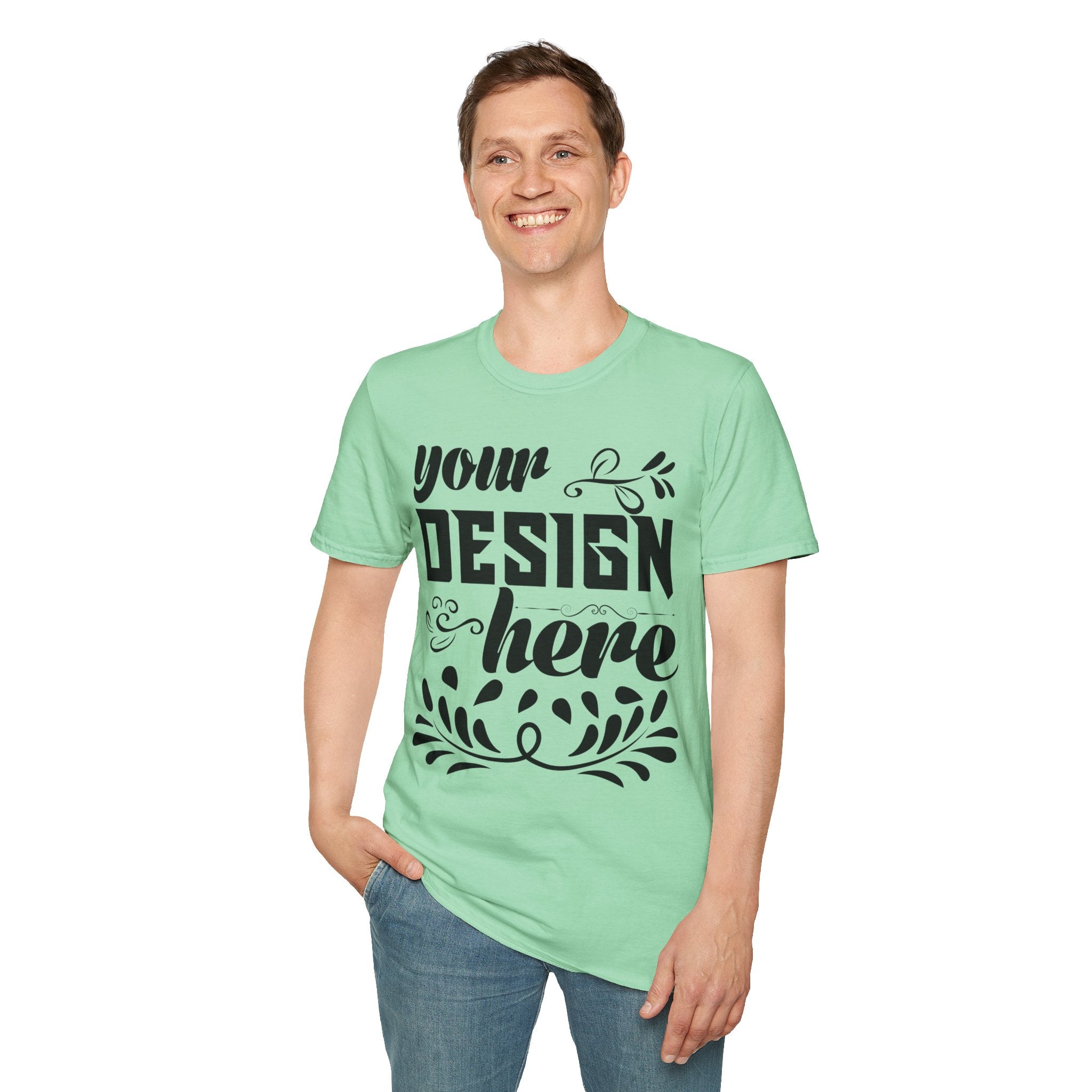 Customizable Gildan 64000 Unisex Softstyle T-Shirt Classic Fit