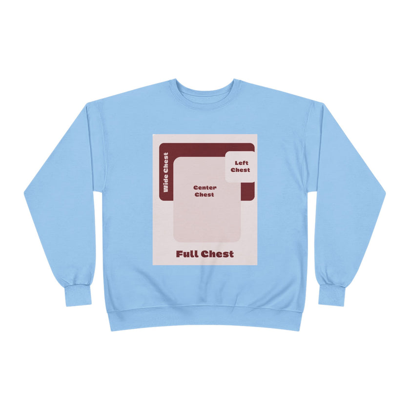 Customizable Unisex Hanes P160 EcoSmart  Crewneck Sweatshirt