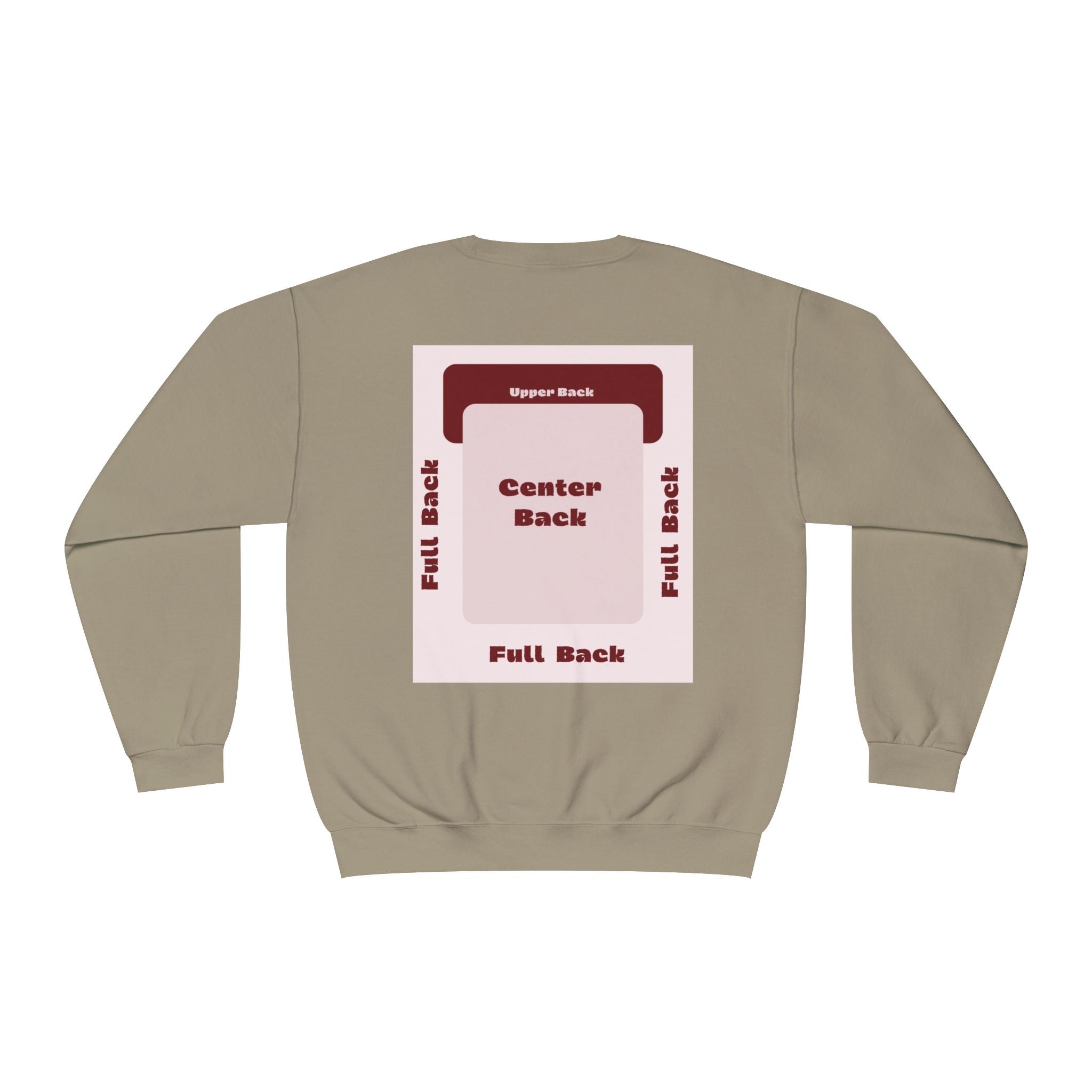 Customizable Unisex NuBlend Crewneck Sweatshirt DTG Print