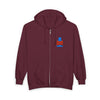 Gildan 18600 Unisex Full Zip Hoodie | Super Daddy Embroidery