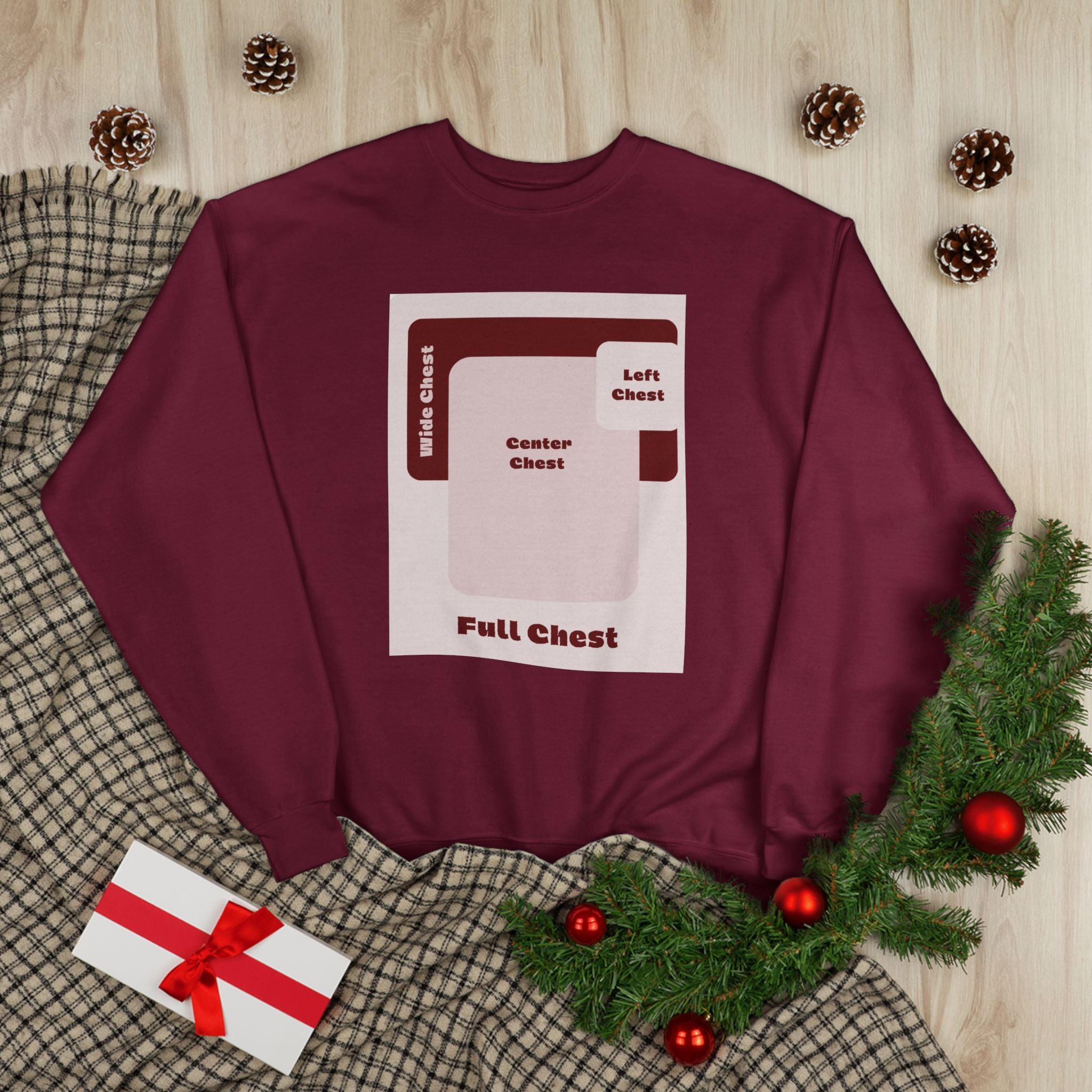 Customizable Unisex Hanes P160 EcoSmart Crewneck Sweatshirt Custom Print