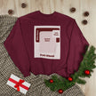 Customizable Unisex Hanes P160 EcoSmart Crewneck Sweatshirt Custom Print