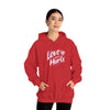 Gildan 18500 Unisex  Hooded Sweatshirt | Love Never Hurts Graphic Print