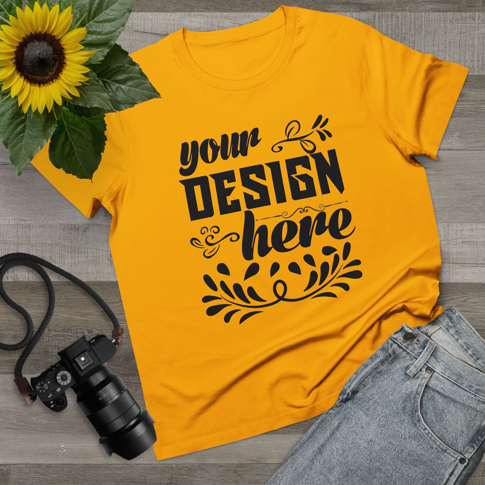 Customizable AS Colour 4001 Womens Maple Cotton T-Shirt