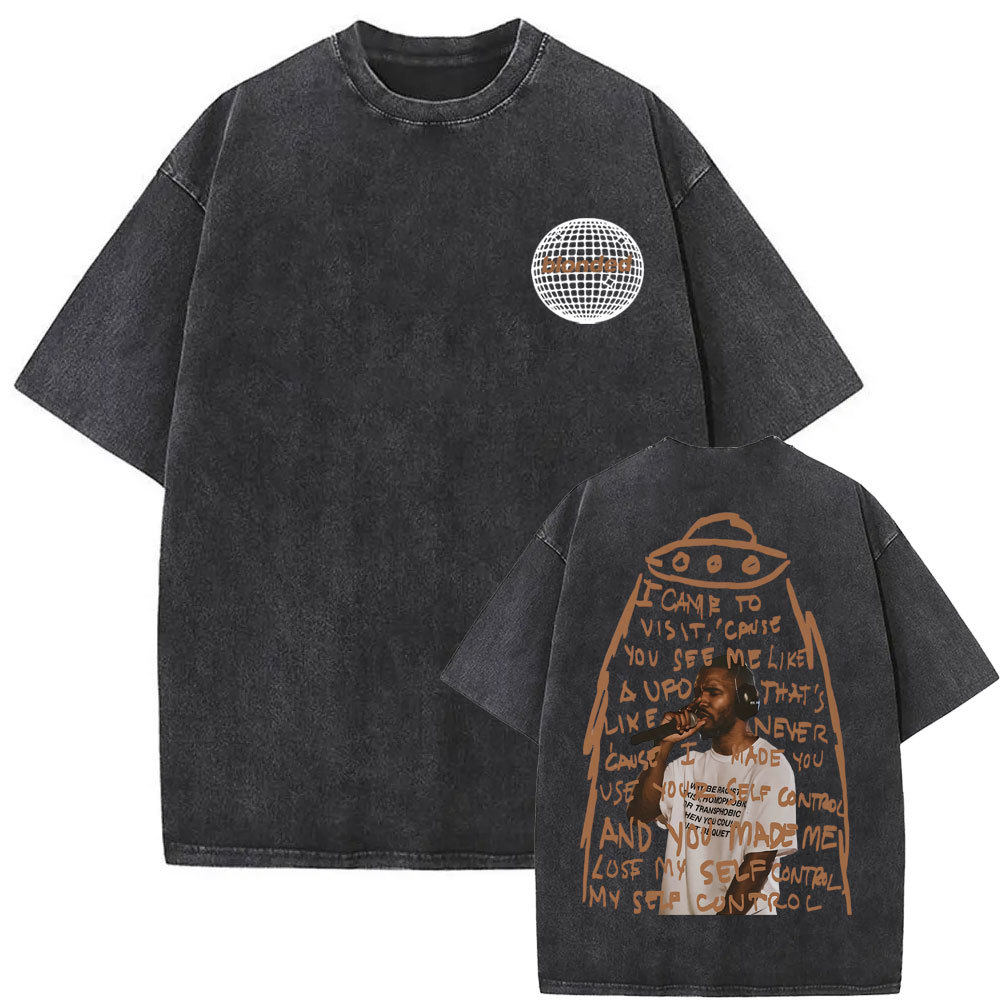 Nameria Unisex Vintage Wash Oversized Cotton T-Shirt