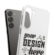Customizable Snap Phone Case Slim Lightweight Polycarbonate Gloss Or Matte