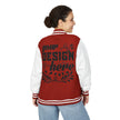 Customizable AWDis JH043 Unisex Heavyweight Letterman Jacket