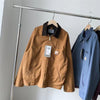 Nameria Mens Retro Workwear Zip Front Jacket
