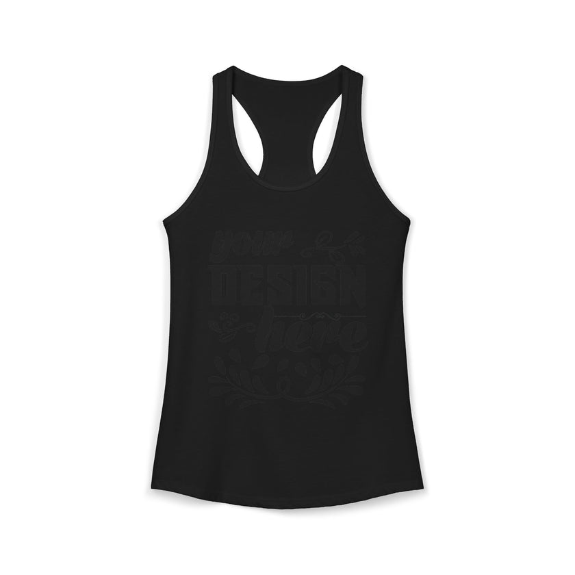 Customizable Next Level 1533 Womens Ideal Racerback Tank
