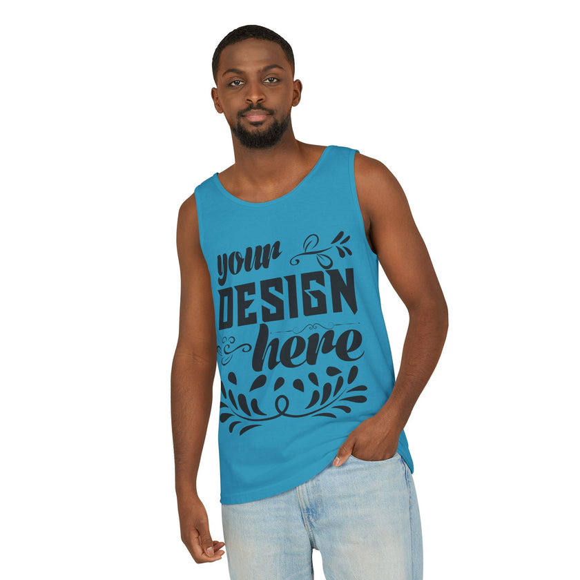 Customizable  Comfort Colors 9360  Unisex Garment Dyed Tank Top