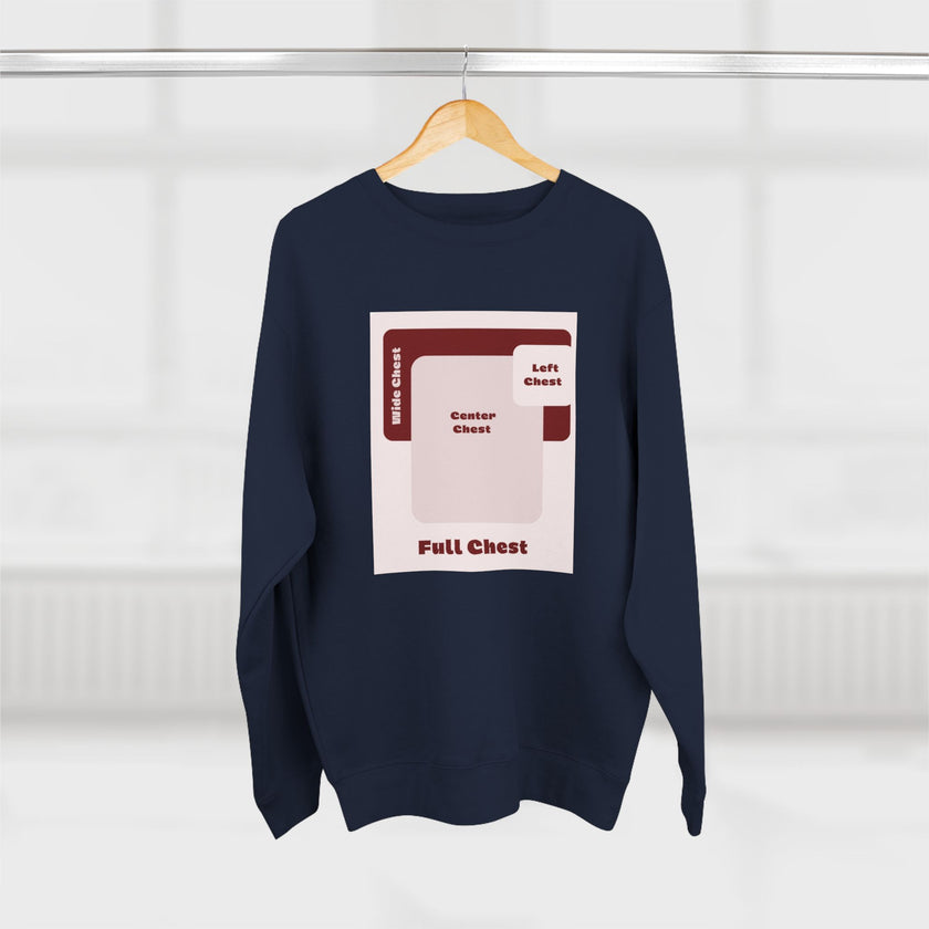 Customizable Lane Seven LS14004  Unisex Crewneck Sweatshirt DTG Design