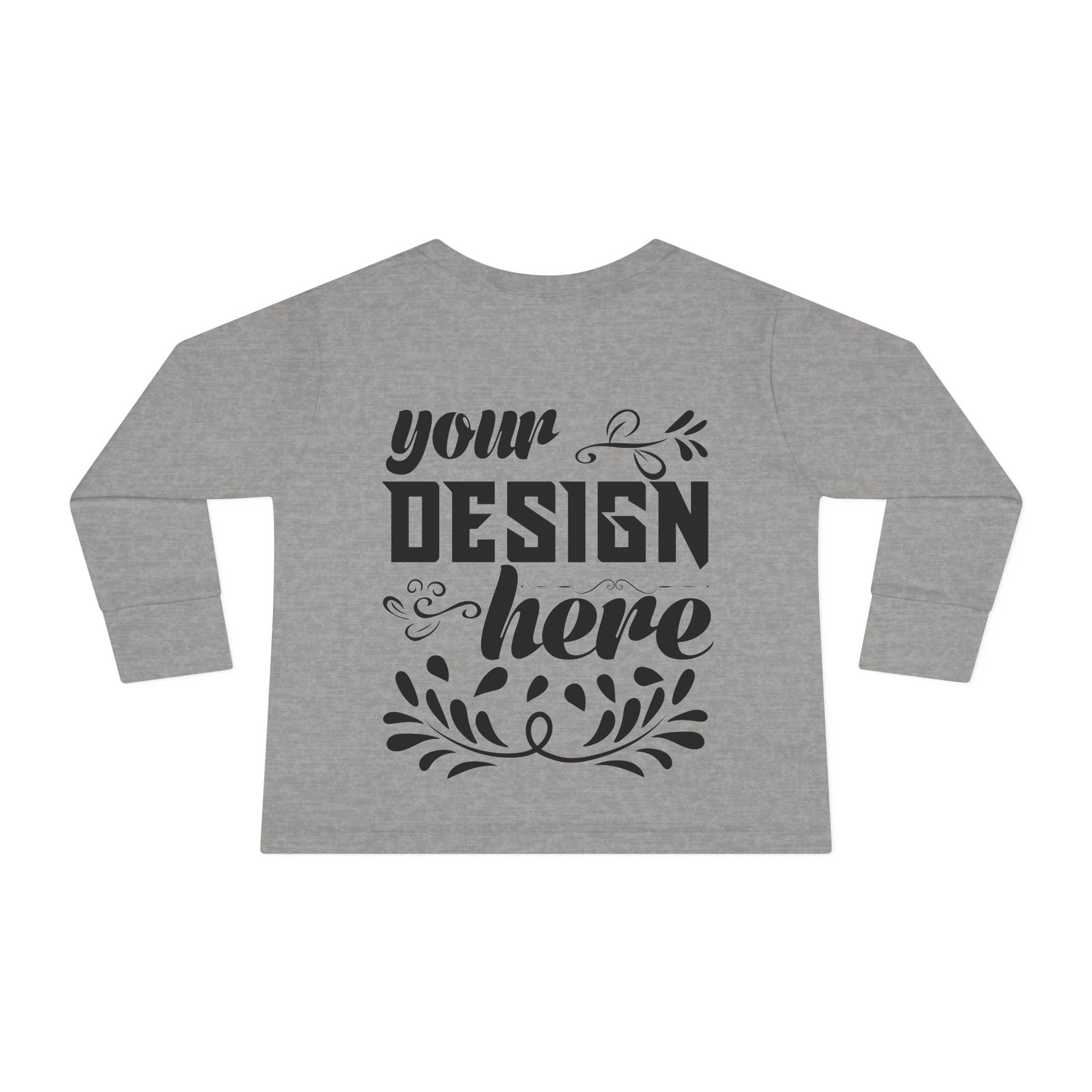 Customizable Rabbit Skins 3302 Toddler Long Sleeve T-Shirt