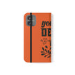 Customizable Flip Folio Phone Case With Card Slots Stand And Elastic Strap