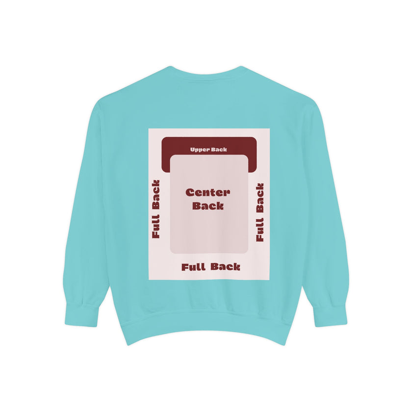 Customizable Comfort Colors 1566 Unisex Garment Dyed Sweatshirt DTG Custom Design