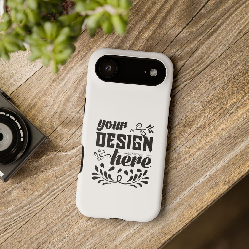 Customizable Impact Resistant Phone Case Dual Layer With Matte Or Glossy