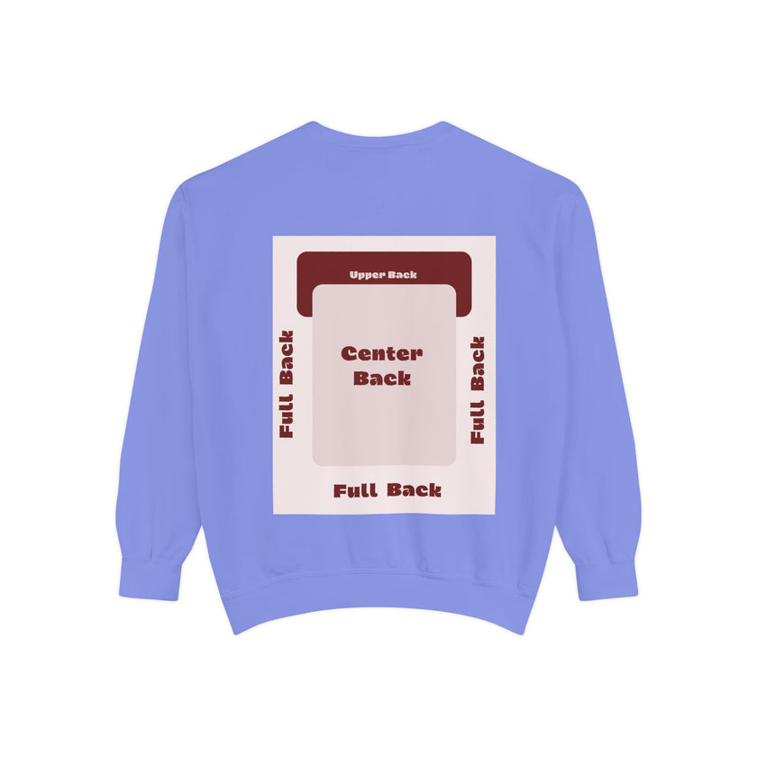 Customizable Comfort Colors 1566 Unisex Garment Dyed Sweatshirt DTG Custom Design