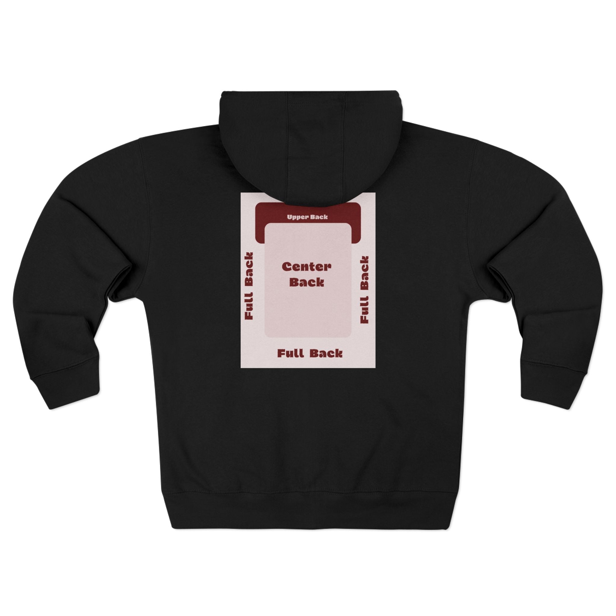 Customizable Lane Seven LS14003 Unisex Zip Hoodie