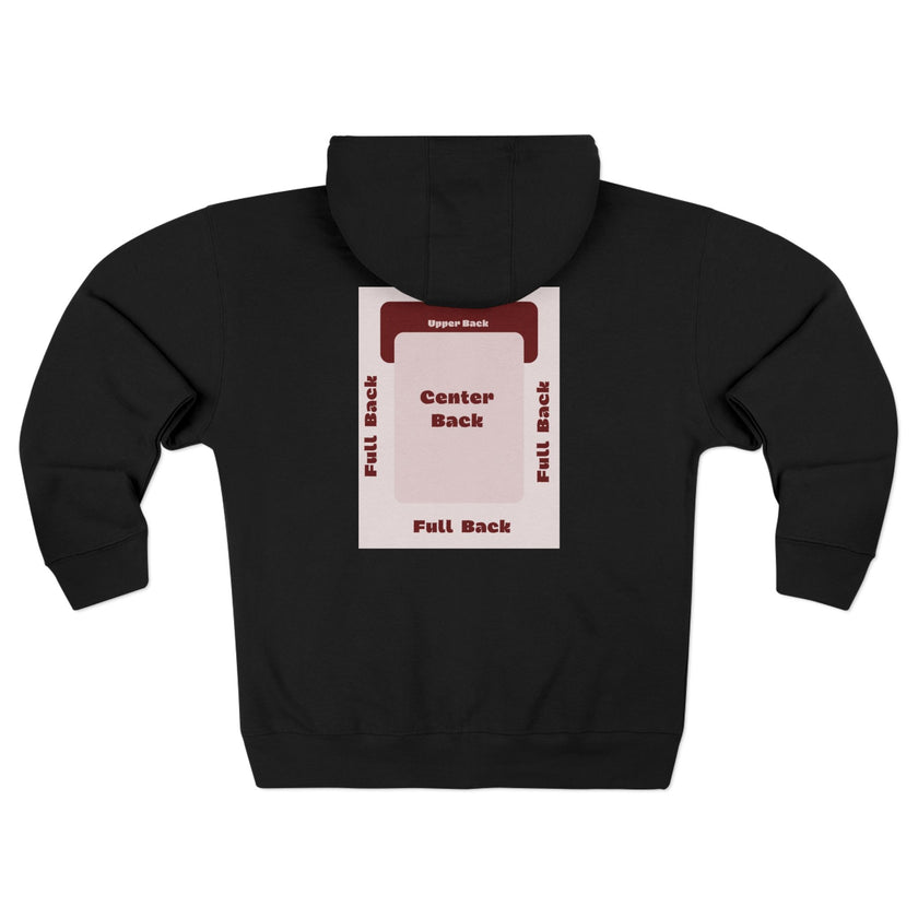 Customizable Lane Seven LS14003 Unisex Zip Hoodie