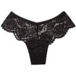 Nameria Women's Mid Rise Lace Briefs Solid Color