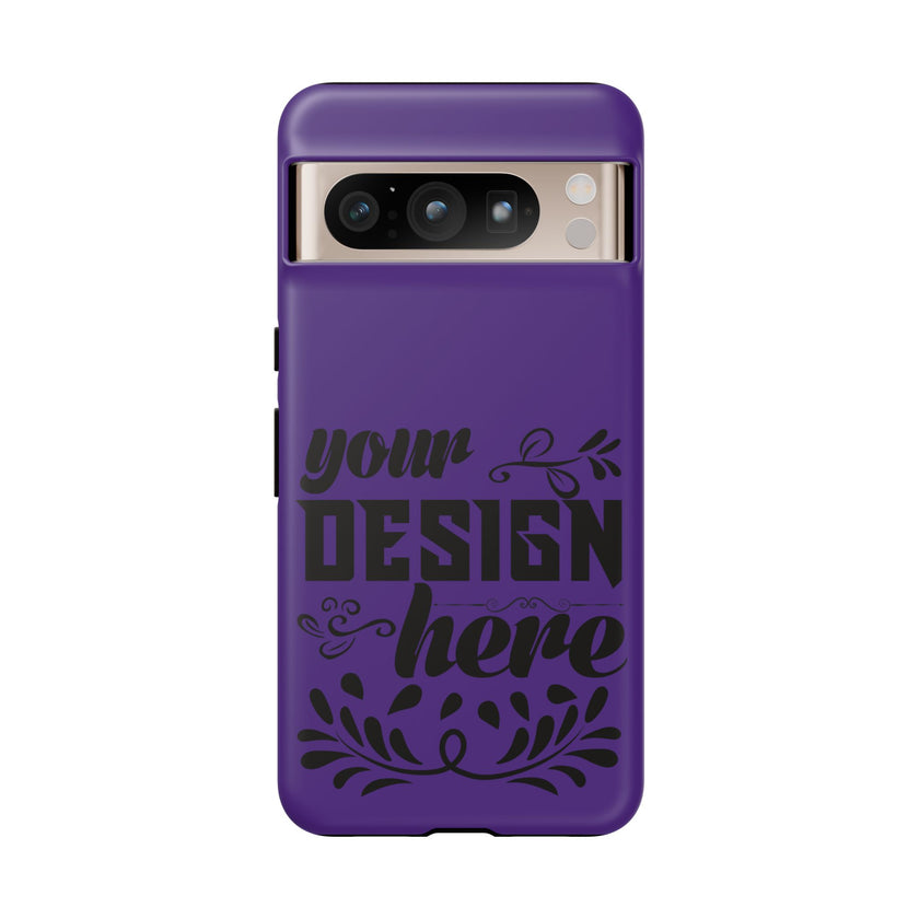 Customizable Tough Dual Layer Phone Case Polycarbonate TPU Liner Protective