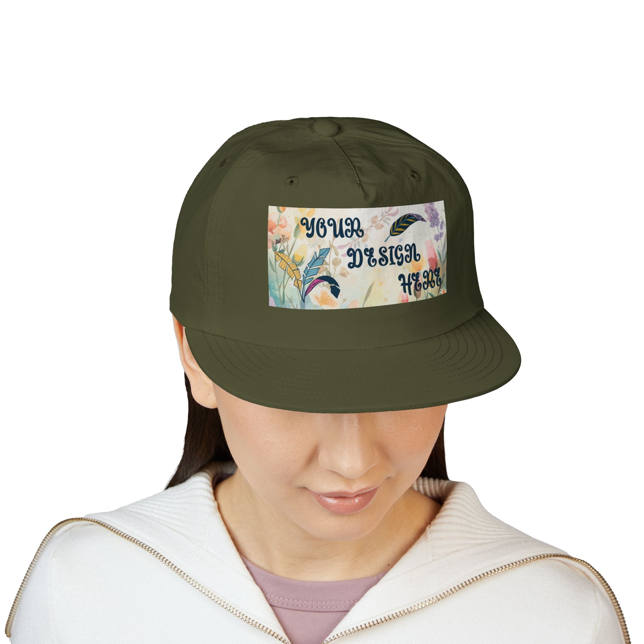 Customizable AS Colour 1114 Mid Profile Recycled Nylon Surf Cap