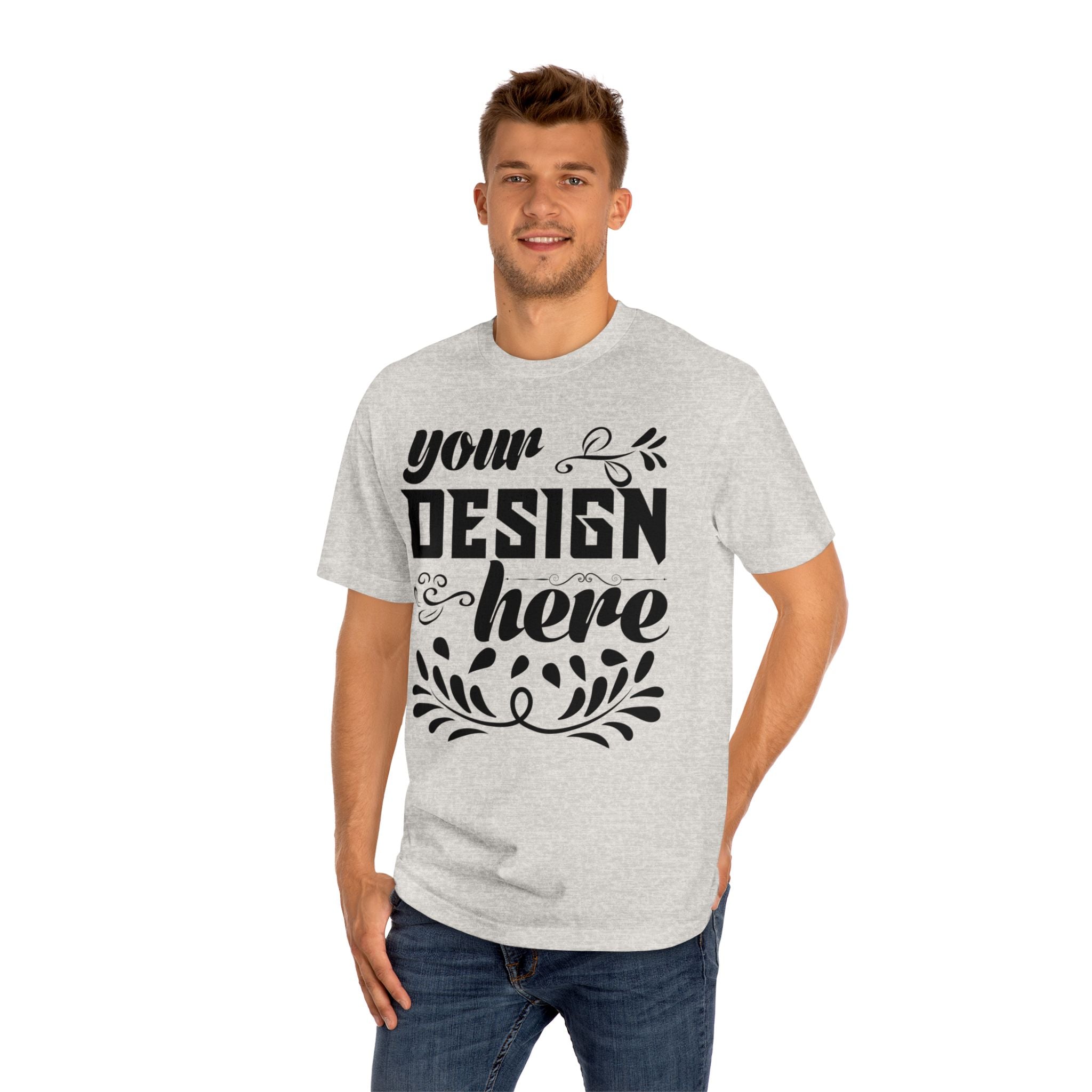 Customizable American Apparel 1301 Unisex Classic Cotton T-Shirt