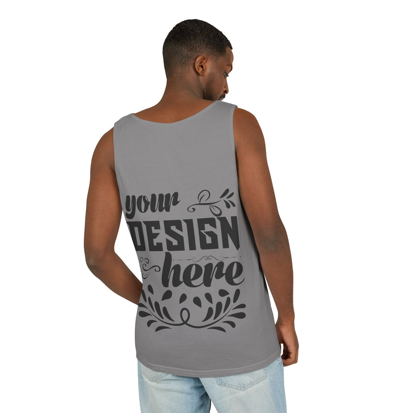 Customizable  Comfort Colors 9360  Unisex Garment Dyed Tank Top