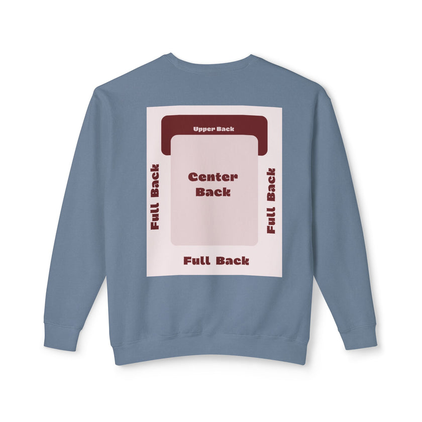 Customizable Comfort Colors 1466 Unisex Lightweight Crewneck DTG Design