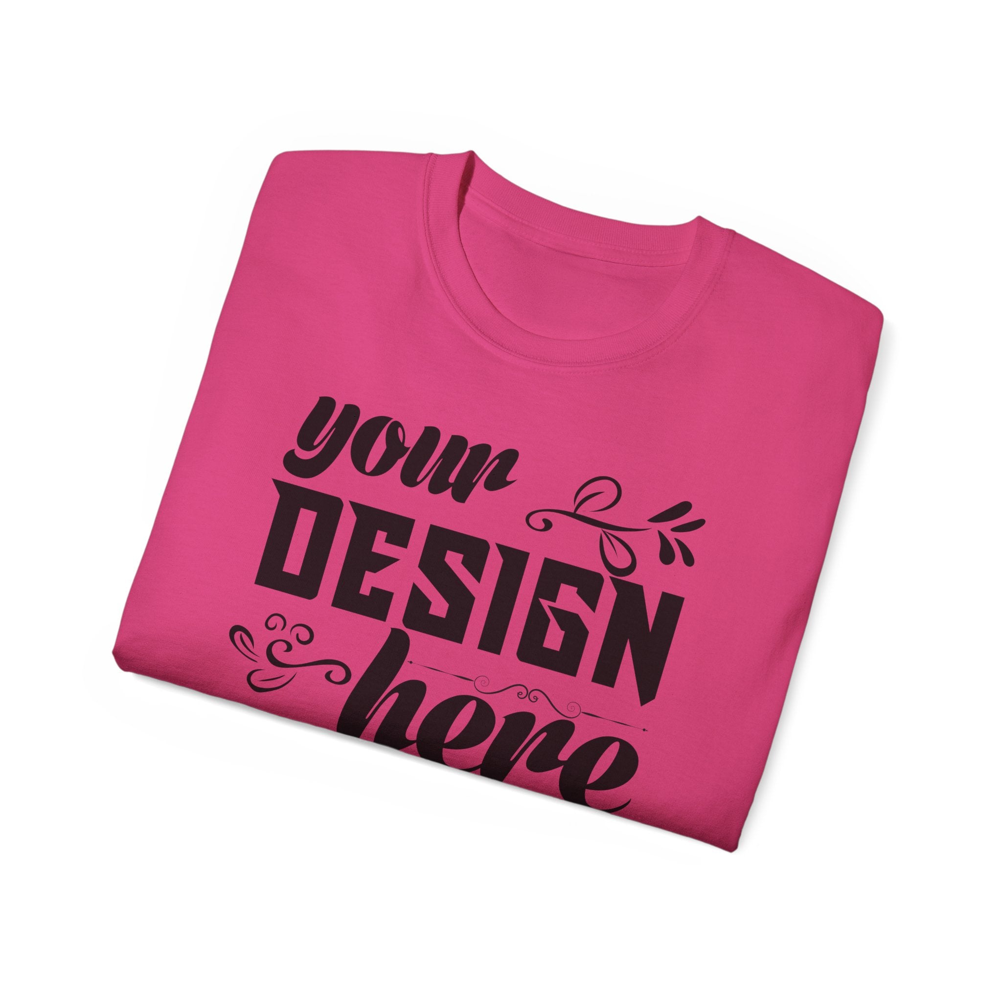 Customizable Gildan 2000 Unisex Ultra Cotton Crew Neck T-Shirt