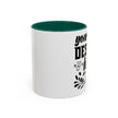 Customizable Glossy Ceramic Accent Mug 11oz and 15oz