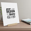 Customizable Gallery Board with Wooden Stand 1.8mm Giclée Print