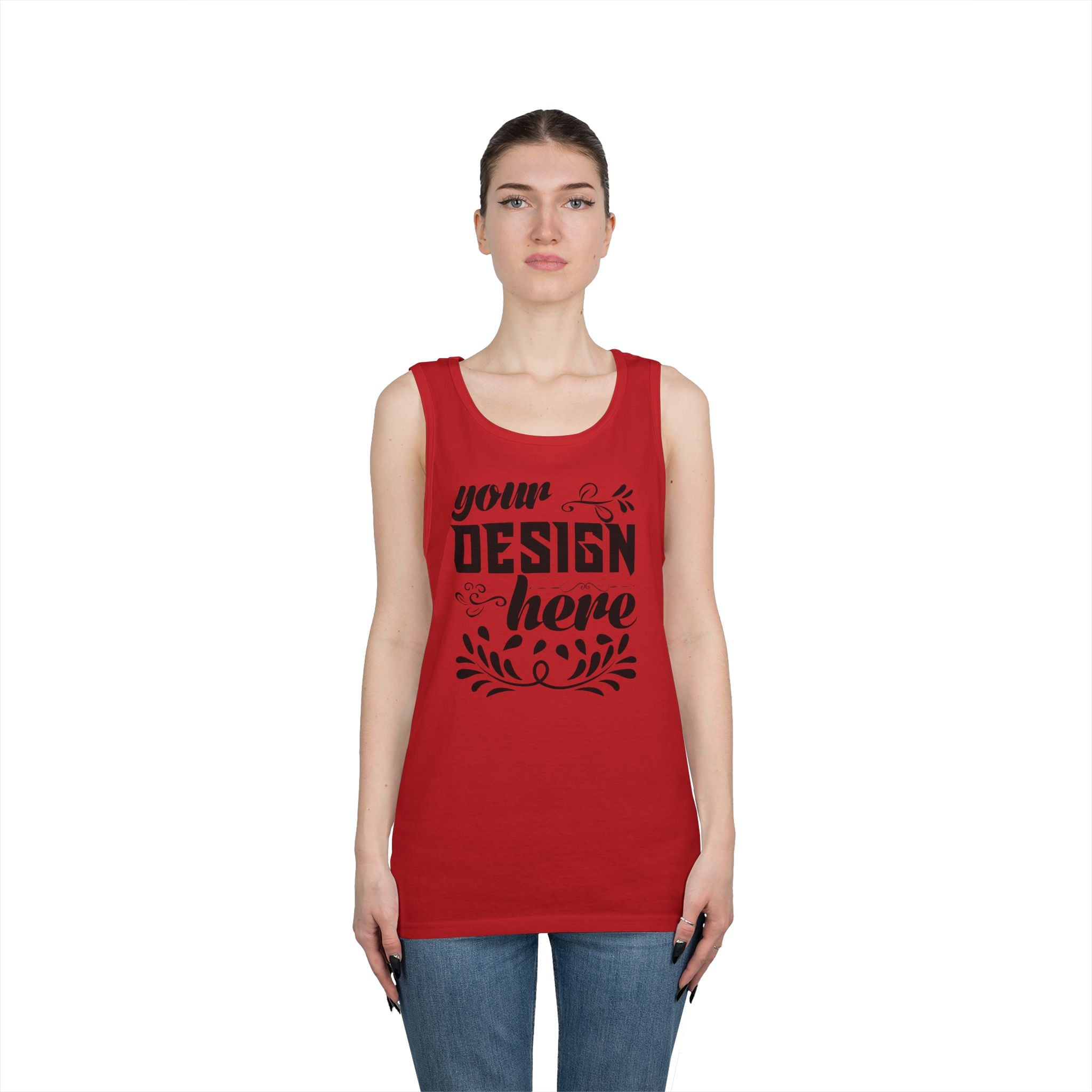 Customizable Gildan 5200 Unisex Heavy Cotton Tank Top