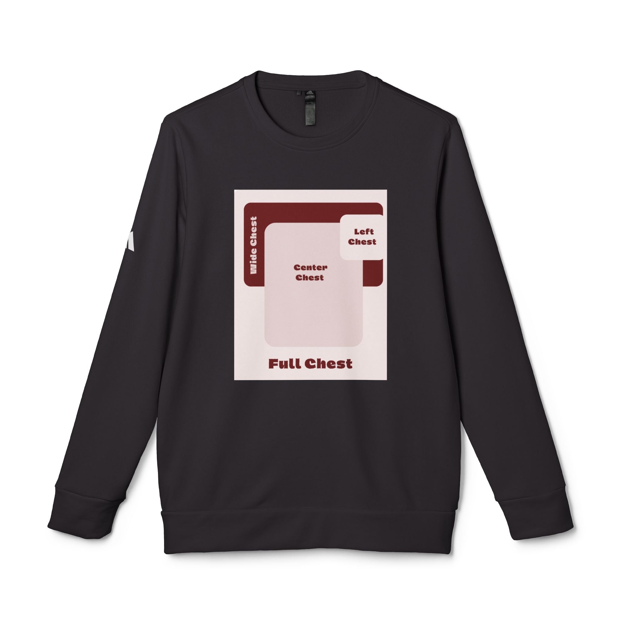 Customizable Adidas A434 Unisex Fleece Crewneck Sweatshirt