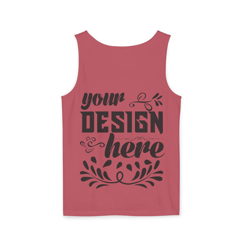 Customizable  Comfort Colors 9360  Unisex Garment Dyed Tank Top