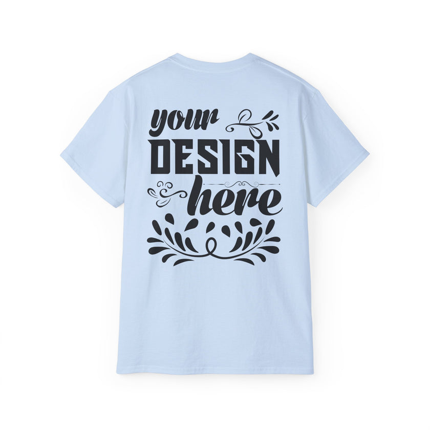 Customizable Gildan 2000 Unisex Ultra Cotton Crew Neck T-Shirt