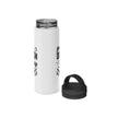 Customizable Stainless Steel Water Bottle with Handle Lid in Three Sizes