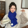 Nameria Textured Hand Hook Knit Scarf Acrylic Blend