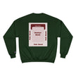 Customizable Champion S600 Crewneck Sweatshirt DTG Print