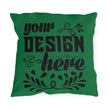 Customizable Outdoor Spun Polyester Pillow UV Water Resistant Double Sided
