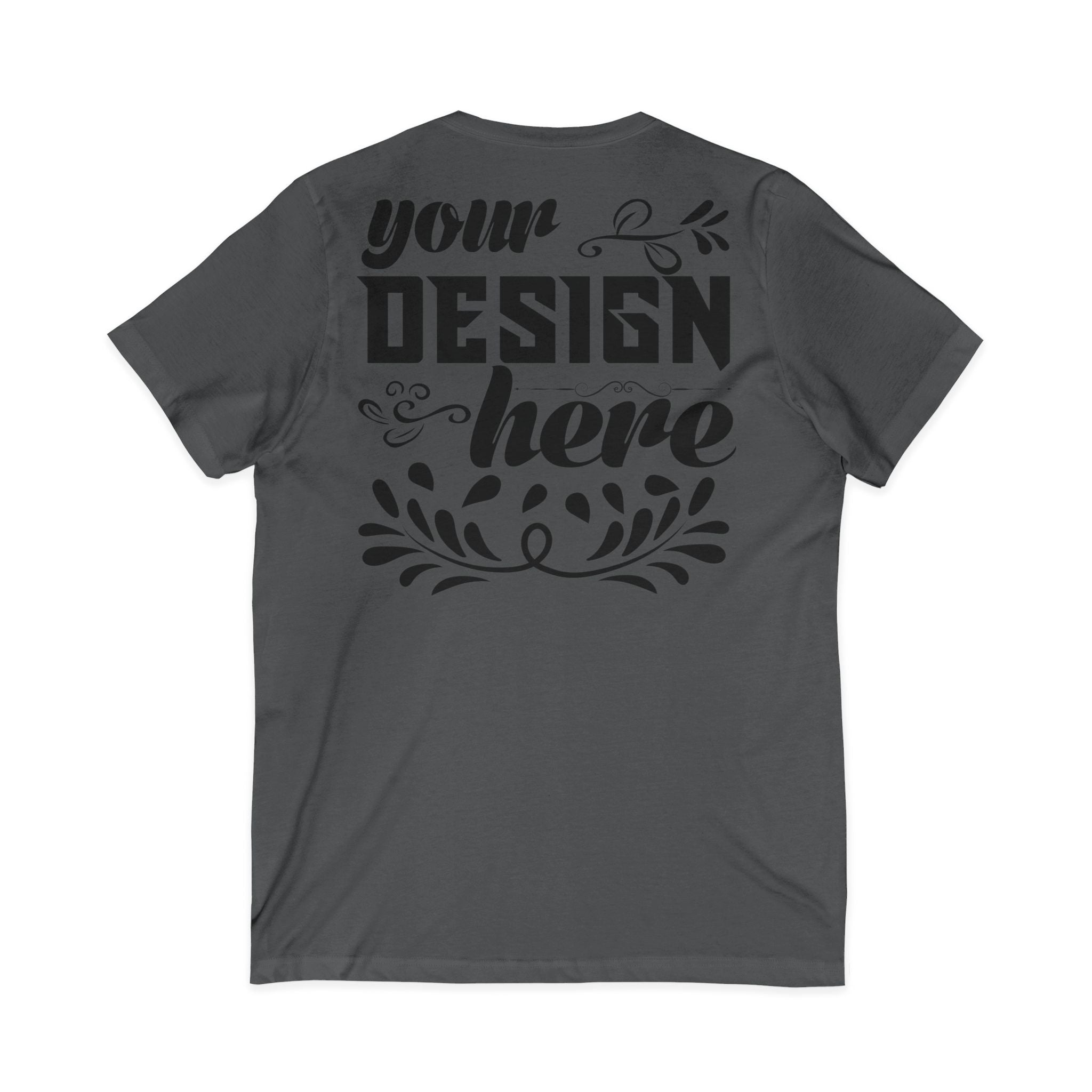 Customizable Bella+Canvas 3005 Unisex Jersey V-Neck Short Sleeve Tee