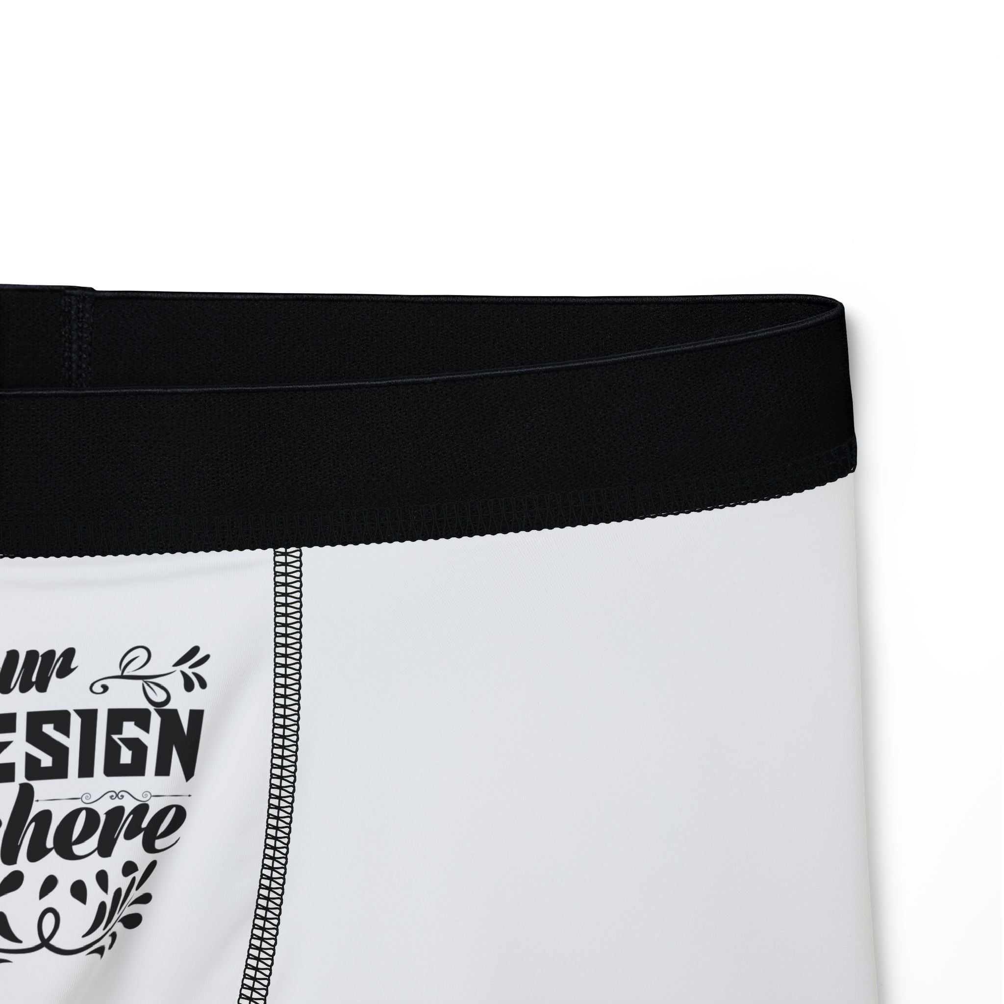 Customizable Mens Boxers All Over Print Stretch Polyester Blend