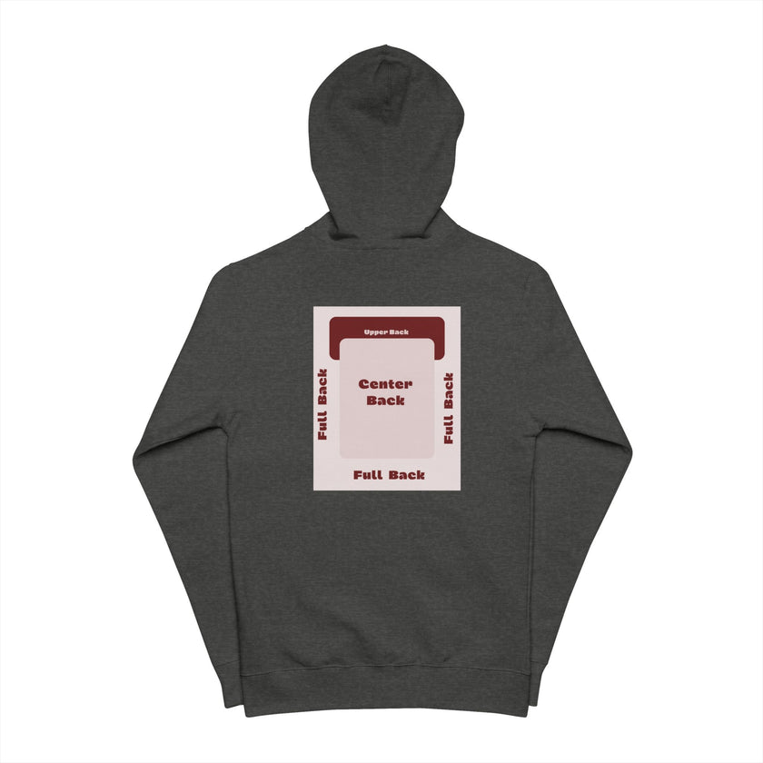 Customizable Independent SS4500Z Unisex Fleece Zip Up Hoodie