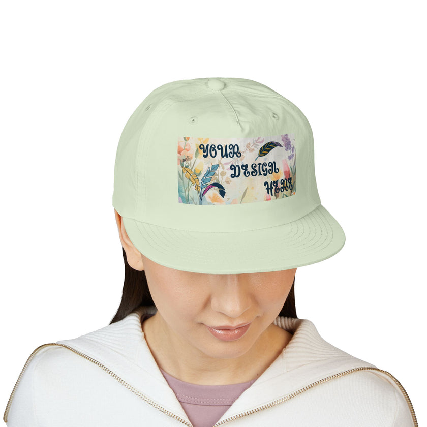 Customizable AS Colour 1114 Mid Profile Recycled Nylon Surf Cap