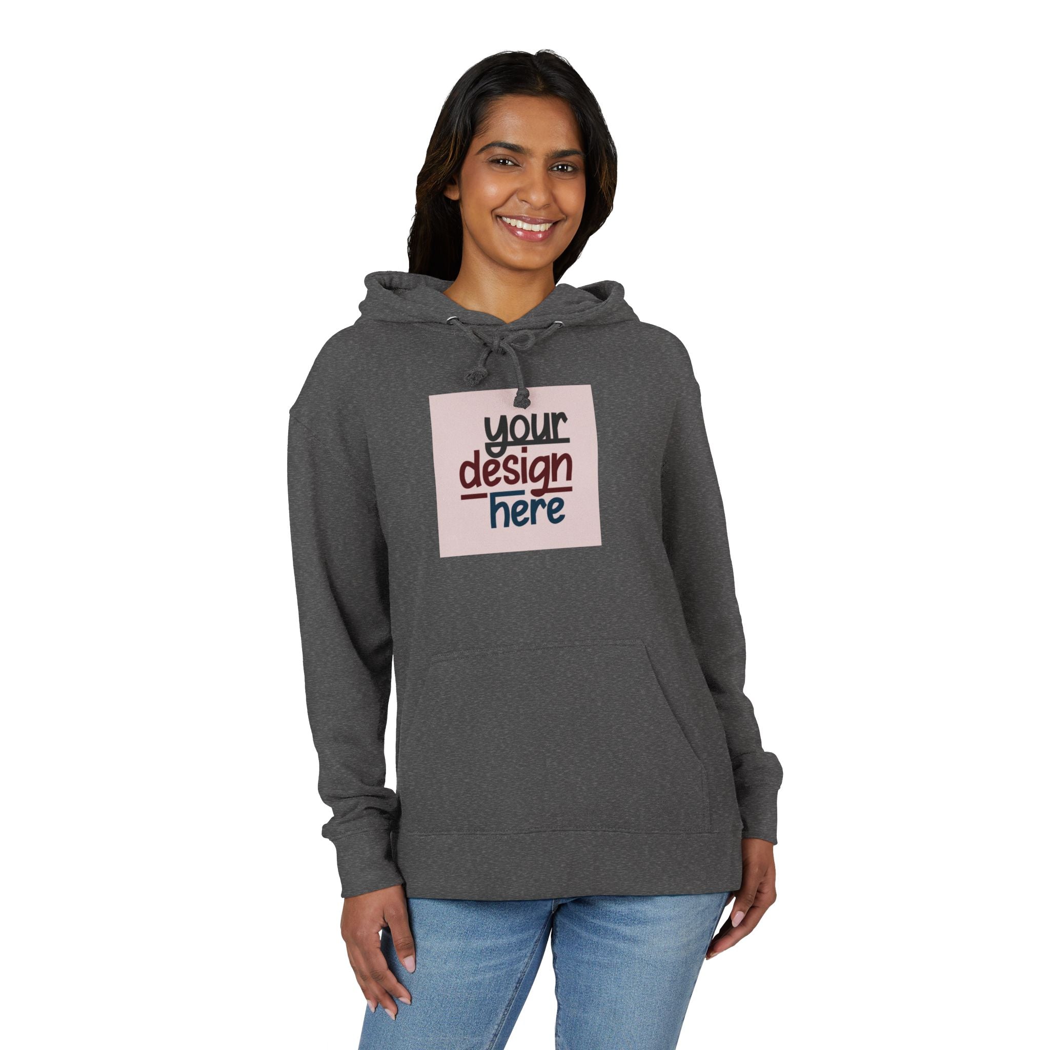 Customizable Lane Seven LS13001 Unisex French Terry Hooded Sweatshirt
