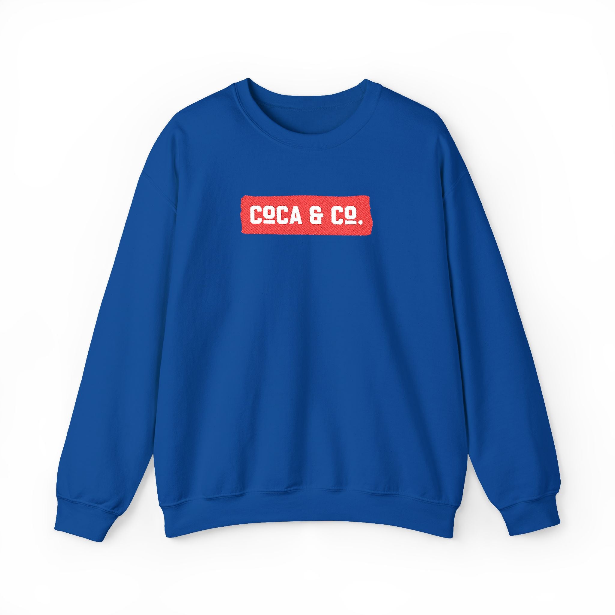 Gildan 18000 Unisex Crewneck Sweatshirt | Coca & Co Embroidery