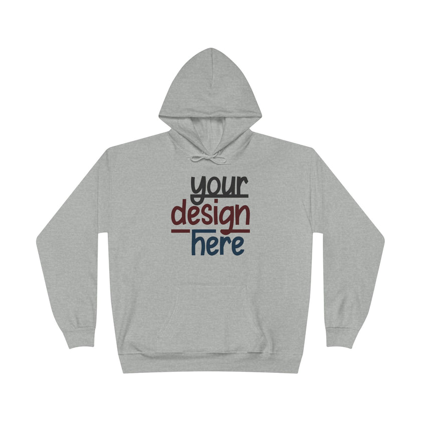 Customizable Hanes P170 EcoSmart Unisex Pullover Hoodie