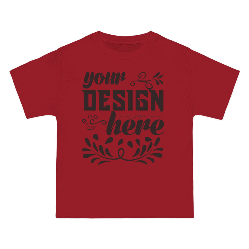 Customizable Hanes 5180 Beefy T Short Sleeve Cotton T-Shirt