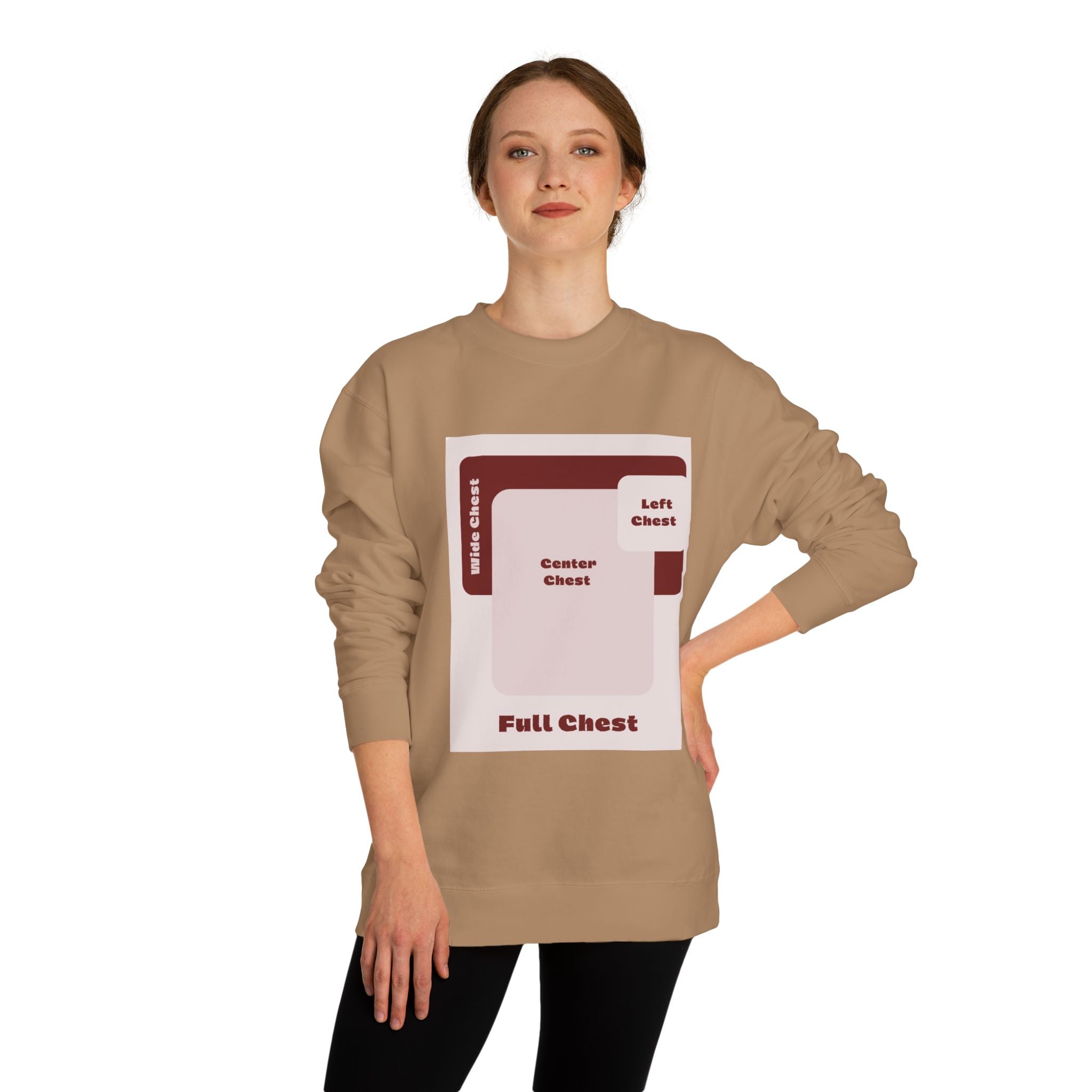 Customizable ITC SS3000 Unisex Crewneck Sweatshirt