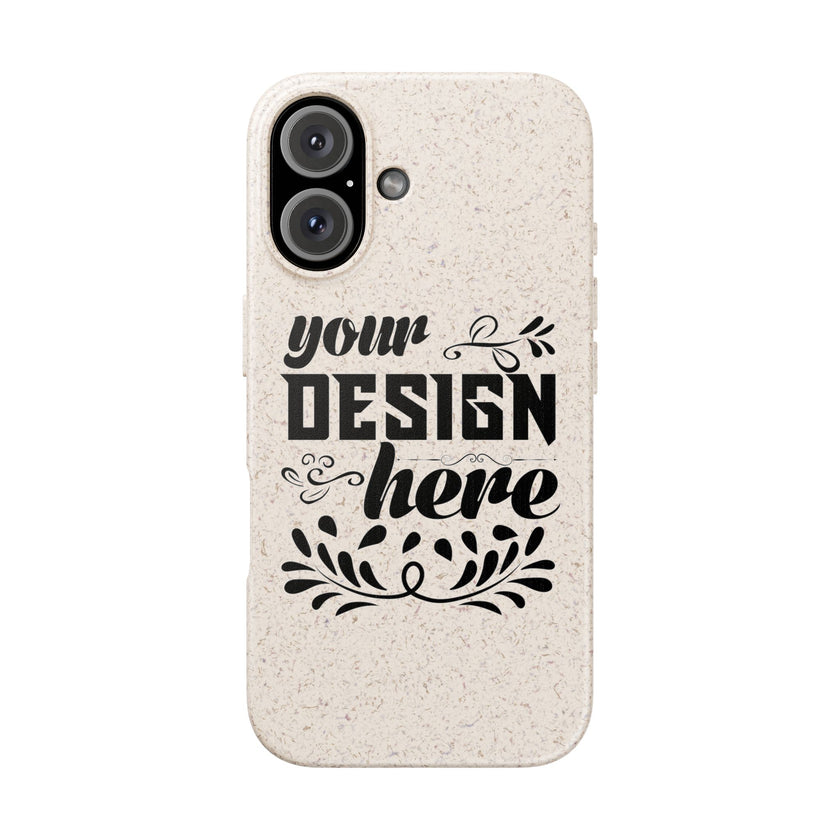 Customizable Biodegradable Phone Case Matte Finish Wireless Charging