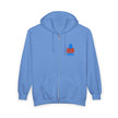 Gildan 18600 Unisex Full Zip Hoodie | Super Daddy Embroidery